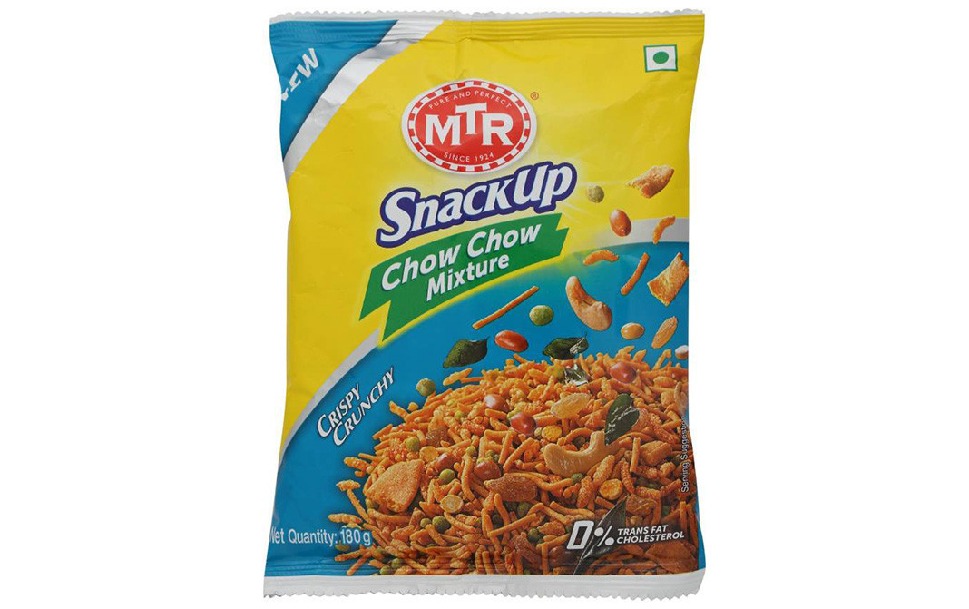 MTR Snackup Chow Chow Mixture Crispy Crunchy   Pack  180 grams